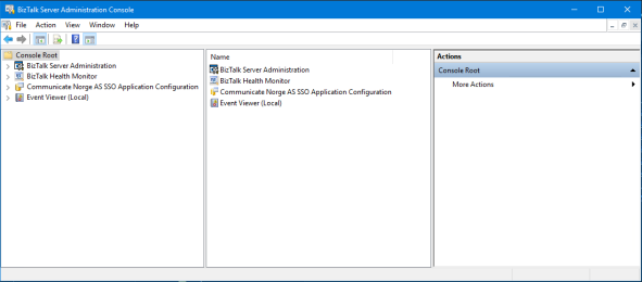 Include BHM and SSO Application Configuration in the BizTalk Server Administration Console